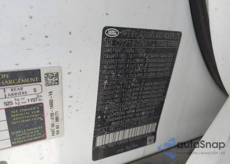 2019 Land Rover Discovery Se z USA, uszkodzony, nr VIN SALRG2RV3KA080171